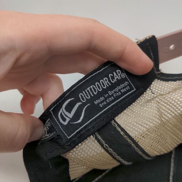 Mossy Oak Snapback Trucker Hat Camouflage OSFM Embroidered Mesh Back Outdoor Cap - Picture 7 of 7